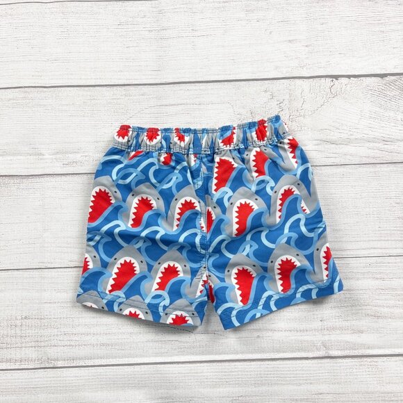 NIP Hanna Andersson Shark Wave Swim Shorts - Picture 4 of 6